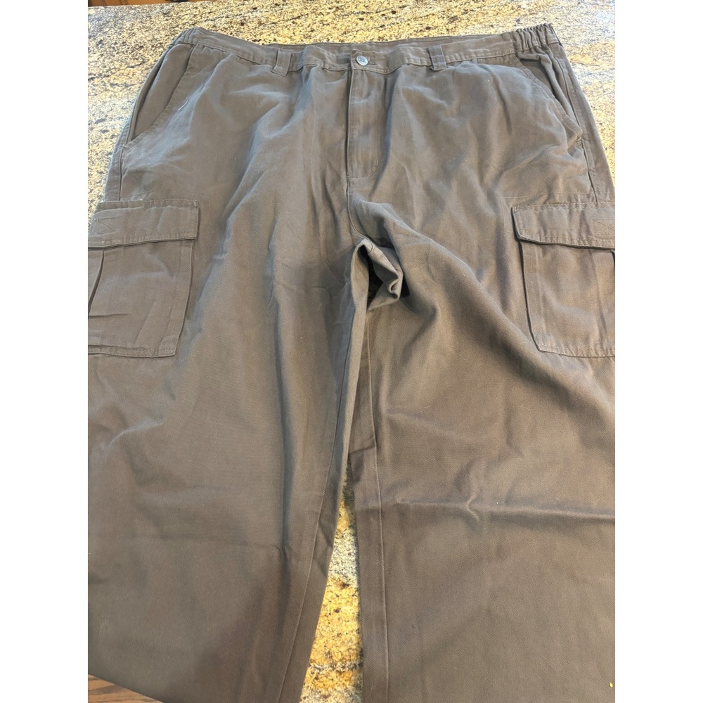 NWT Boulder Creek Ranger Cargo Pants Mens 48x36 (Actual 44W) Gray Green Workwear